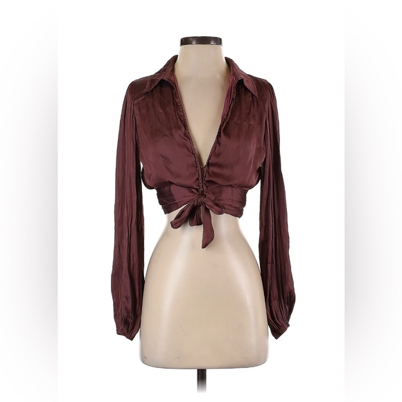 The Reset Tops - Satin Top RESET Size Small